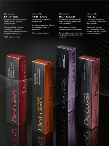 7/7 краска для волос, русый коричневый / DELUXE 60 мл фото 3