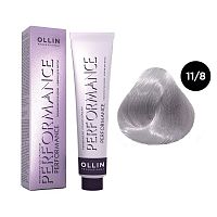 Крем-краска для волос OLLIN Performance 11/8 специальный блондин жемчужный, 60 мл