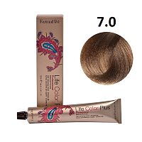 Крем-краска для волос Farmavita Life Color Plus 7.0 блондин, 100 мл
