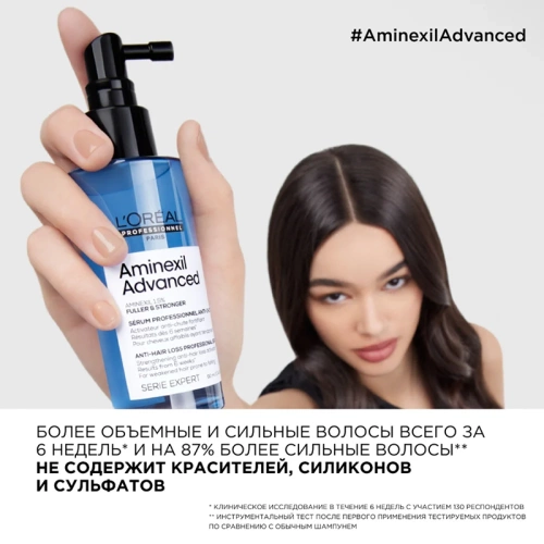 Сыворотка против выпадения / AMINEXIL ADVANCED 90 мл фото 4