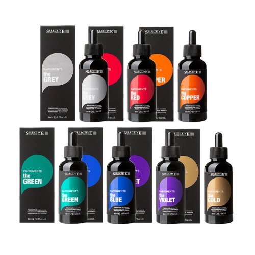 Пигмент чистый ультраконцентрированный для окрашивания волос, синий / thePIGMENTS BLUE 80 мл фото 4