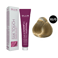 Крем-краска для волос OLLIN Silk Touch 10/0 светлый блондин, 60 мл