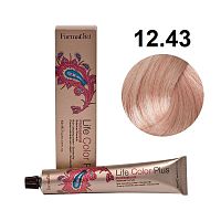 Крем-краска для волос Farmavita Life Color Plus 12.43 спец блондин медно-золотистый, 100 мл