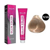 Крем-краска для волос OLLIN Color 11/26 специальный блондин розовый, 100 мл