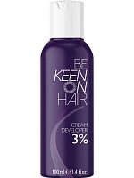 Крем-окислитель 3% 100 мл (KEEN CREAM DEVELOPER 3% 100 ml)_new