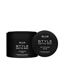 Матовый воск для волос сильной фиксации OLLIN STYLE 50 гр