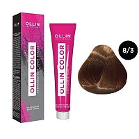 Крем-краска для волос OLLIN Color 8/3 светло-русый золотистый, 100 мл