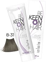 Крем-краска без аммиака VELVET COLOUR 8.31 Золотисто-пепельный блондин/Blond Gold-Asch