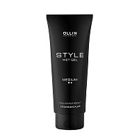 Гель для волос средней фиксации Мокрый эффект OLLIN STYLE 200 мл
