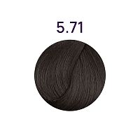 5.71/ 5.81 Средний коричневый кашемир пепельный NEW Farmavita Стойкая крем-краска Life Color Plus 100 мл.