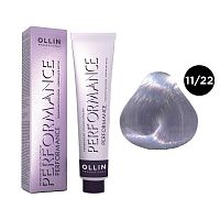 Крем-краска для волос OLLIN Performance 11/22 специальный блондин фиолетовый, 60 мл
