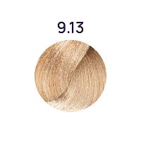 9.13 оч.светлый блондин пепельный- золотистый Farmavita Стойкая крем-краска EVE Experience 100 мл.