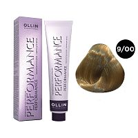 Крем-краска для волос OLLIN Performance 9/00 блондин глубокий, 60 мл
