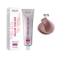 Крем-краска для волос OLLIN Color Platinum Collection 9/75 блондин коричнево-пепельный, 100 мл