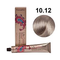 Крем-краска для волос Farmavita Life Color Plus 10.12 платиновый блондин пепельно-перламутровый, 100 мл
