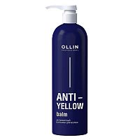 Антижелтый бальзам для волос OLLIN Anti-Yellow, 500 мл
