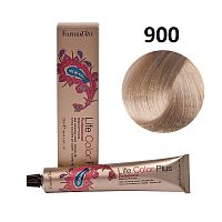 Крем-краска для волос Farmavita Life Color Plus  900 очень светлый блондин сильный осветлитель, 100 мл