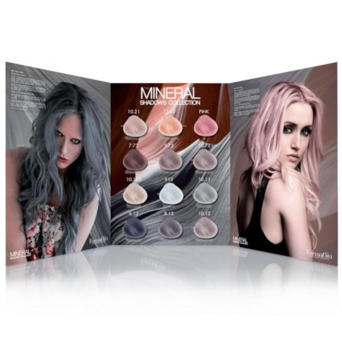 Палитра оттенков FarmaVita Mineral Shadows