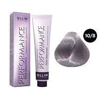 Крем-краска для волос OLLIN Performance 10/8 светлый блондин жемчужный, 60 мл