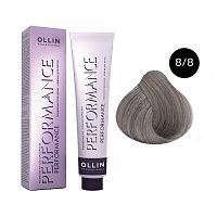 Крем-краска для волос OLLIN Performance 8/8 светло-русый жемчужный, 60 мл