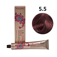Крем-краска для волос Farmavita Life Color Plus 5.5 светло-каштановый, 100 мл