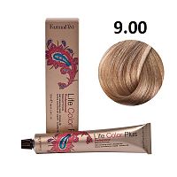 Крем-краска для волос Farmavita Life Color Plus 9.00 насыщенный очень светлый блондин, 100 мл