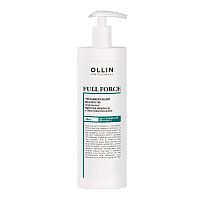 Увлажняющий шампунь для волос против перхоти с экстрактом алоэ OLLIN Full Force, 400 мл