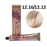 Крем-краска для волос Farmavita Life Color Plus 12.16 топленые сливки, 100 мл