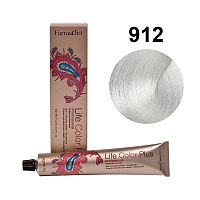 Крем-краска для волос Farmavita Life Color Plus 912 жемчужный блондин сильный осветлитель, 100 мл