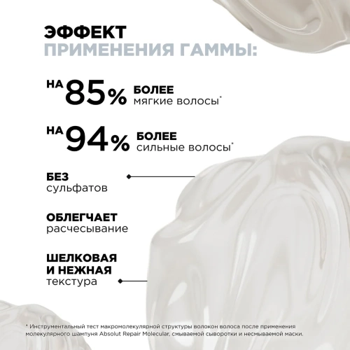 Маска для волос / Absolut Repair Molecular 250 мл фото 4