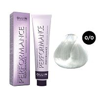 Крем-краска для волос OLLIN Performance 0/0 микс-тон нейтральный, 60 мл