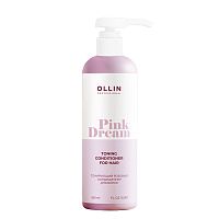 Тонирующий розовый кондиционер для волос Ollin Pink Dream, 500 мл
