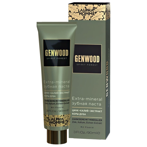 Паста зубная / GENWOOD Extra-mineral 90 мл фото 3