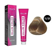 Крем-краска для волос OLLIN Color 11/31 специальный блондин золотисто-пепельный, 100 мл