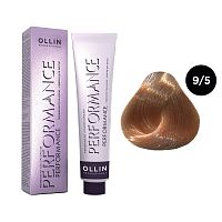 Крем-краска для волос OLLIN Performance 9/5 блондин, 60 мл